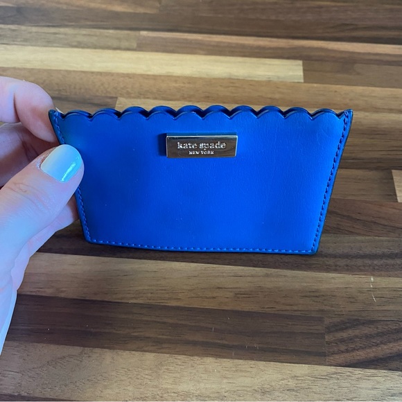 Kate Spade Blue Card Holder - Picture 3 of 11